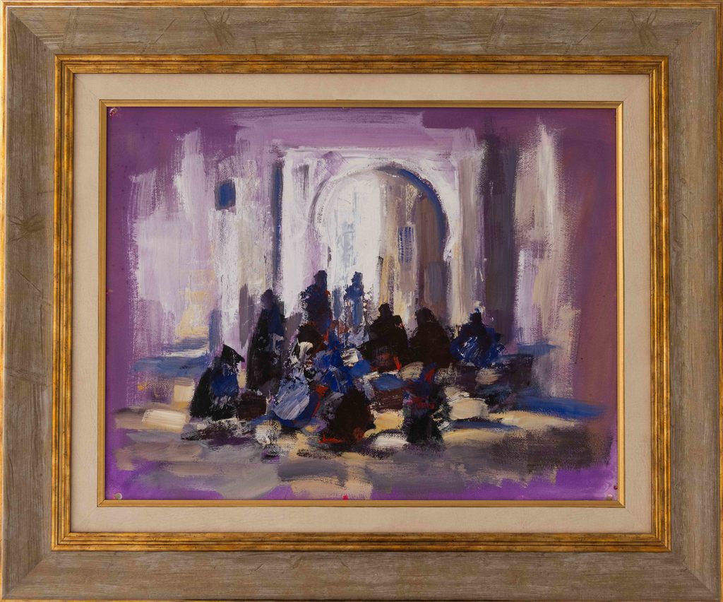 Abdelkebir RABI (1944) Untitled 49*64cm