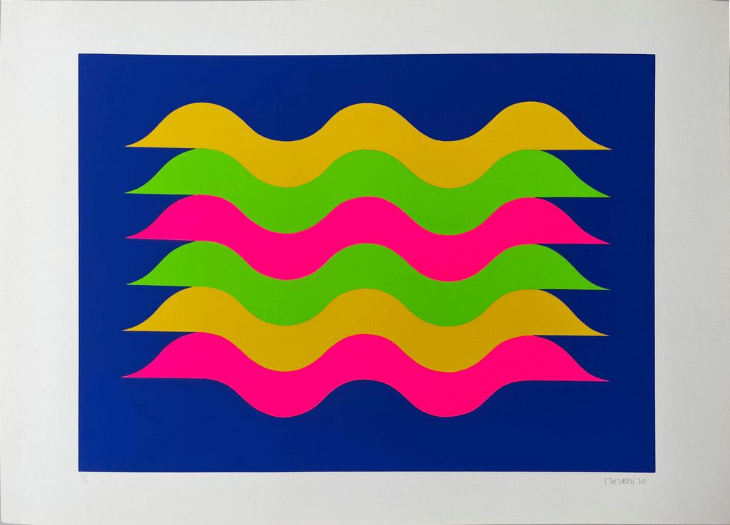 Mohamed MELEHI (1970) Composition (1970) 57 x 80 cm